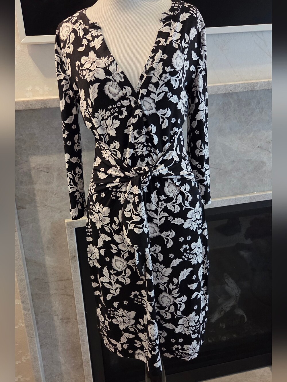 White House Black Market Floral Dress